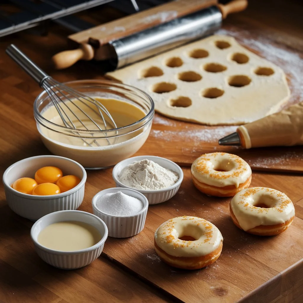 Creme Brulee Donuts 